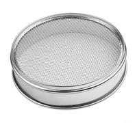 Tamis en maille chromée de 20 cm pour une inspection précise des échantillons dans les laboratoires (maille 325)