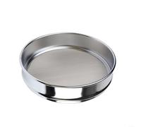 Tamis en maille chromée de 20 cm pour usage industriel 4 mailles et 600 mailles, construction robuste en acier inoxydable (600 mailles)