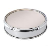 Tamis en maille d'acier inoxydable de 20 cm pour échantillon de laboratoire pour grains de sol, poudres, inspection pharmaceutique, filtre à cendres en métal industriel (600 mailles)