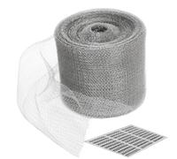 Tamis en maille métallique | Treillis métallique efficace à 1 volume, filtre filet, treillis d'acier découpable pour la maison, remplissage des trous, filtre d'évacuation, anti-souris, protection des