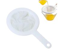 Tamis en maille pour yaourt - Passoire en maille lisse, filtre à jus polyvalent | Passoire à lait de soja à prise en main confortable, outil de cuisine pour lait de soja, jus, vin, miel, 26 x 14,5 cm