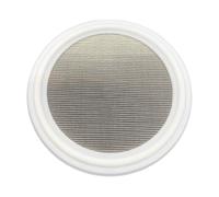 Tamis filtrant en PTFE à 10 mailles - Crépine en acier inoxydable 304 for applications sanitaires à trois pinces(22mm K50.5mm)