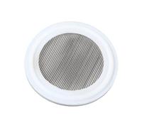 Tamis filtrant en PTFE à trois pinces de 80 mailles - maillage sanitaire en acier inoxydable 304 for applications alimentaires et chimiques(19mm K34mm)