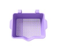 Tamis Filtrant pour Bac à Litière du Chat Recharge Insert Filtre | Filtrante Bac Litière Chats Séparation Tri Déchets Animaux Travail Gestion Maison Violet