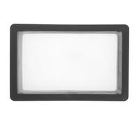 Tamis Filtrant pour Vidange D’aquarium, Maille Fine 150, Plastique Noir | Grille 29,5x19,5x4cm, pour Décantation et Pompe, Retient Débris et Déchets