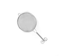 Tamis fin en acier inoxydable pour la cuisson de la farine, tamisage, thé matcha, filtrage du bouillon, clarification et écrémage léger (7,5 cm)