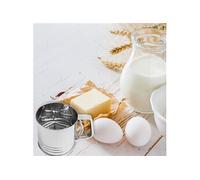 Fackelmann FM Professional 21667 Tamis cuisine, Tamis inox, Tamiser, Tamiseur sucre, Ustensile de cuisine, Acier inoxydable, Argenté, 12 cm x 13 cm