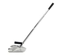 Tamis Sable Cuillère de détection métaux en Acier Inoxydable, poignée Ergonomique, Construction entièrement métal(with Long Handle)