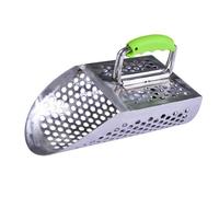 Tamis Sable Détecteur de métaux en Acier Inoxydable avec poignée, Outil tamisage Rapide, détection , Chasse au trésor, Sable Plage(StyleA)