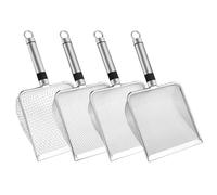 Tamis Sol pour Jardinage, Pelle Tamis Sable, Tamis Multifonction avec poignée pour Jardinage Recherche Or Compost Sable Pierres