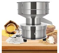 Tamis Vibrant électrique Automatique pour Poudre, Tamis à Farine Commercial en Acier Inoxydable avec Tamis de 60 Mailles pour poudres de Farine à pâtisserie, 15 cm