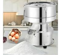Tamis Vibrant Machine à éLectrique 50 W, tamiseur à farine automatique avec tamis en acier inoxydable, pour poudres, particules et liquides