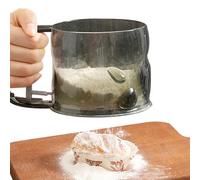 Tamiseur De Pâtisserie,Passoire Alimentaire à Maillage Fin Transparente avec Graduations - Distributeur De Farine Saupoudreur Et Tamiseur De Poussière | Pour Cuisine Maison Restaurants Café