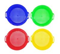Tamiseur de Sable pour Plage Tamis de Coquillages Multicolores 4 Pièces