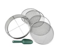 Tamiseur de Terre de Jardin Grillage de Criblage Compact pour Jardin