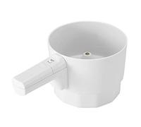 Tamiseur électrique tenu dans la main de farine, outils de cuisson de tamis de maille de poudre de tamis en plastique de farine