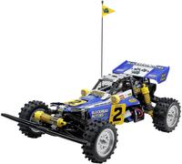 Tamiya Voiture radiocommandée Hotshot II 1:10 Blockhead Motors 4WD Kit à assembler Bleu clair