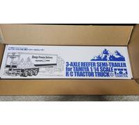TAMIYA 1/14 Electric RC Big Truck No.19 3-Axis Reefer / Semi-Trailer 56319