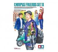 TAMIYA 1:24 Ensemble De Figurines Campus Friends II / 300024356