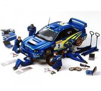 TAMIYA 1:24 Ensemble De Figurines Mécaniciens De Rallye (5) / 300024266