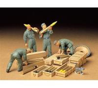 TAMIYA 1:35 Ensemble De Figurines Panzer Ladetruppe (4) / 300035188