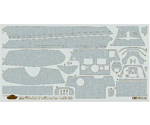Tamiya - 12649 - Accessoire pour Maquette - Stickers Zimmerit King Tigre Porsche