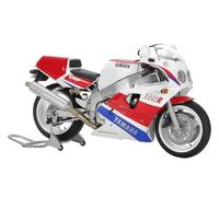 Tamiya 14058 1:12 Yamaha FZR750R (OW01) Faithful Replica Plastic Kit, Crafts, Model Kit, Assembly, Unpainted, Multicolor