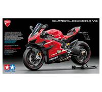 Tamiya Maquette 1/12 Ducati Superleggera V4 – Reproduction premium en carbone – M