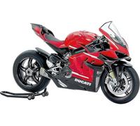Tamiya 14143 1:12 Ducati Superleggera V4 avec kit de course - Réplique fidèle à l'original, kit de construction en plastique, bricolage, kit de modélisme, assemblage, non peint, multicolore, kit de