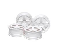 TAMIYA 171002 300053471 - Jantes, 4, étroit 5 Rayons.