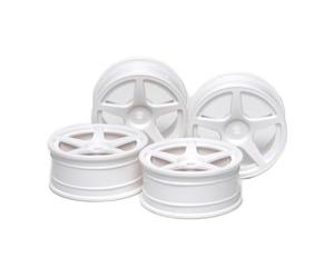 TAMIYA 171002 300053471 - Jantes, 4, étroit 5 Rayons.
