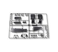 TAMIYA 19225245 Pièces en T Échappement/antennes 56375 - Camion RC, pièces de Rechange, pièces de Tuning, Accessoires, modélisme, échelle 1:14