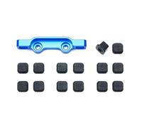 TAMIYA 22038 TD4 Support de Bras de Suspension arrière réglable en Aluminium pour Voiture télécommandée, véhicule radiocommandé, modélisme, Accessoire RC, kit de Montage