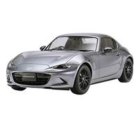 TAMIYA 24353 Mazda Véhicule 1:24 MX-5 RF, réplique fidèle à l'original, modélisme, kit de construction en plastique, bricolage, loisirs, collage, kit de modélisme, assemblage, non peint, blanc