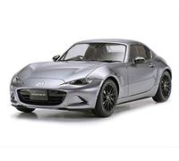 Tamiya Kit de modélisme Mazda MX-5 RF 1:24 (24353) – Réplique fidèle, non peint, blanc