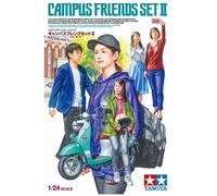 Tamiya 24356 - 1/24 Ensemble de Figurines Campus Amis Jeu II - Neuf
