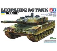 TAMIYA 25207 1:35 BW KPz Leopard 2 A6 (3) Ukr. - Kit de modélisme, kit de Construction en Plastique, kit de Construction à Assembler