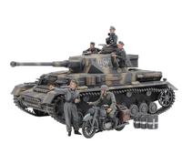 Tamiya 25209 1:35 DT. PzKpfw.IV Ausf.G m. Krad Ost F. Kit de modélisme, kit Plastique, kit à Assembler, kit de réservoir