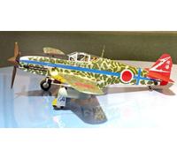 TAMIYA 25424 KAWASAKI KI-61-ID HIEN (TONY) SILVER COLOR PLATED (W/CAMO DECALS) 1