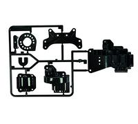 TAMIYA 300005575 - B Pièces Transmission geäuse arrière de ta 01/TA 02 Noir