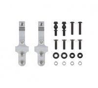 Tamiya 300022088 - BB-01 Aluminium Support D'Amortisseur Avant (2) Argent - Neuf