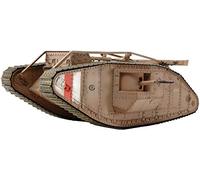 Tamiya 300030057-1:35 WWI Char Britannique MK. IV Male Motor, Marron