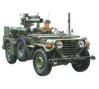 TAMIYA W Missile Launcher Ford Jeep 300035125 - 1:35 US M151A2 MUTT avec tow-RAK, Multicolore, S