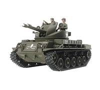 Tamiya Maquette Char Flak US M42 Duster 1:35 – Kit plastique à assembler, réplique fidèle