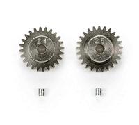 TAMIYA 300050477 - Pignon de Moteur en Aluminium 24/25 Z Module 0,6/48 DP