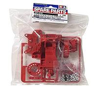TAMIYA 300050478 - B-Teile Carter de Transmission arrière TA01/02 Rouge