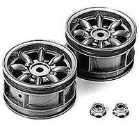 TAMIYA 300050569 - Jantes M-Chassis Argent (2) Mini Cooper