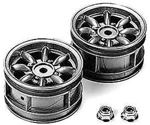 TAMIYA 300050569 - Jantes M-Chassis Argent (2) Mini Cooper