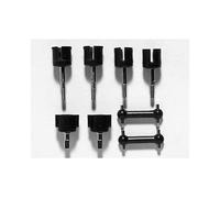 TAMIYA 300051006 - TT-01/E/R - Jeu de 2 Axes de Roue/Arbre de Transmission