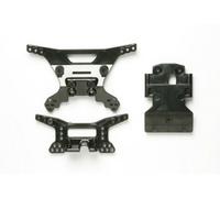 Tamiya Pièces Pont d'amortisseur DF-03 Avant/Arrière Grappe B 1/10e Neuf